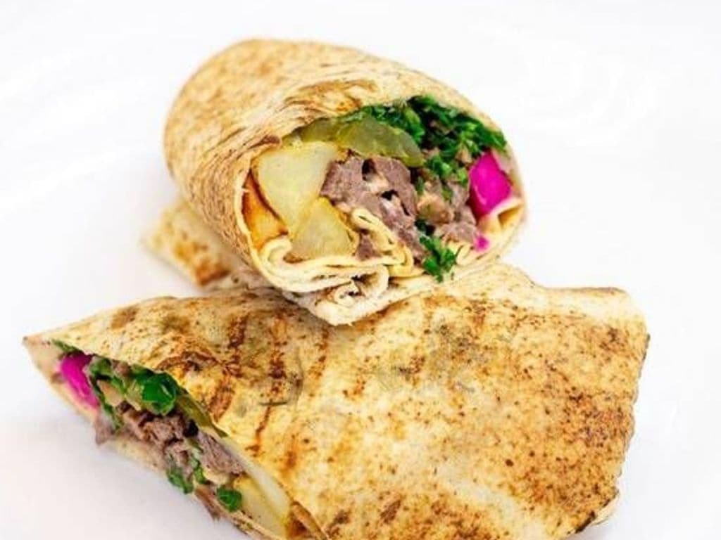 Beef Shawarma Wrap: 750 g