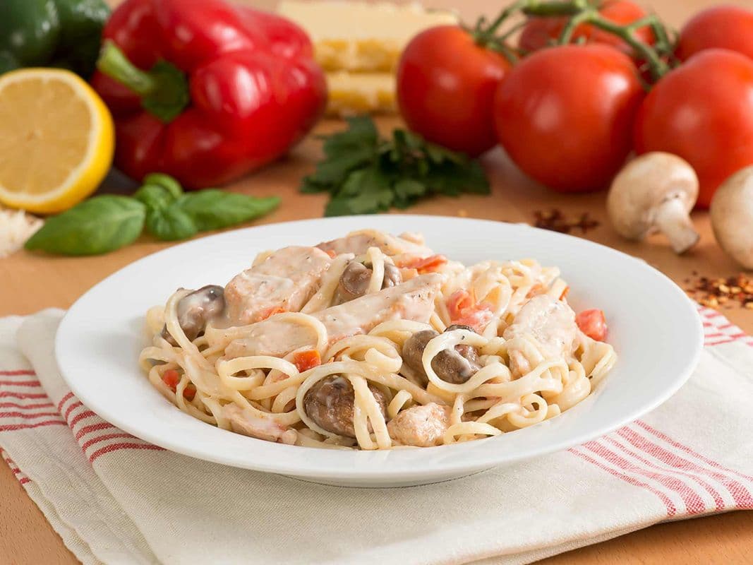 Linguine Chicken Tettrazini