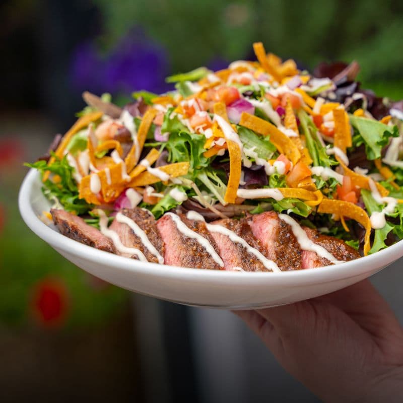 BBQ Steak Salad (Flat Iron)