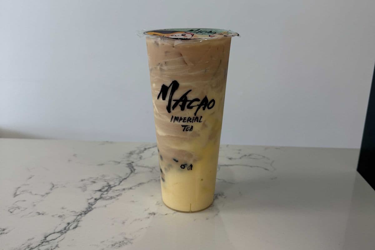 Cheesecake and Pearl Milk Tea