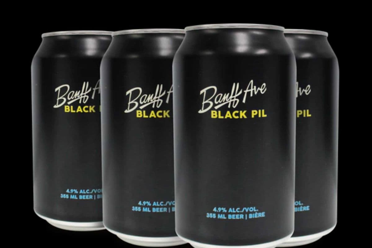 Banff Ave. Black Pilsner (6 Cans) (6 x 6*355ML )