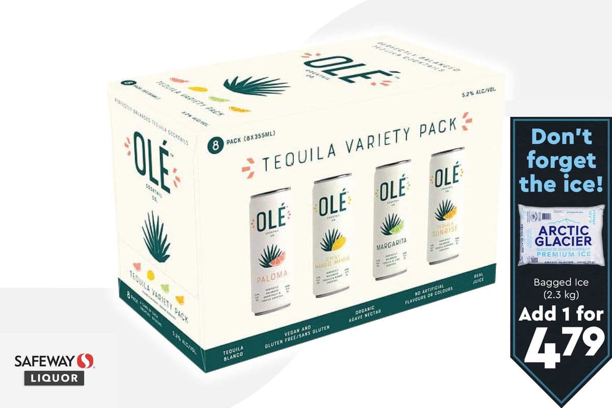 Ole Tequila Variety Pack (8 x 355 ml)