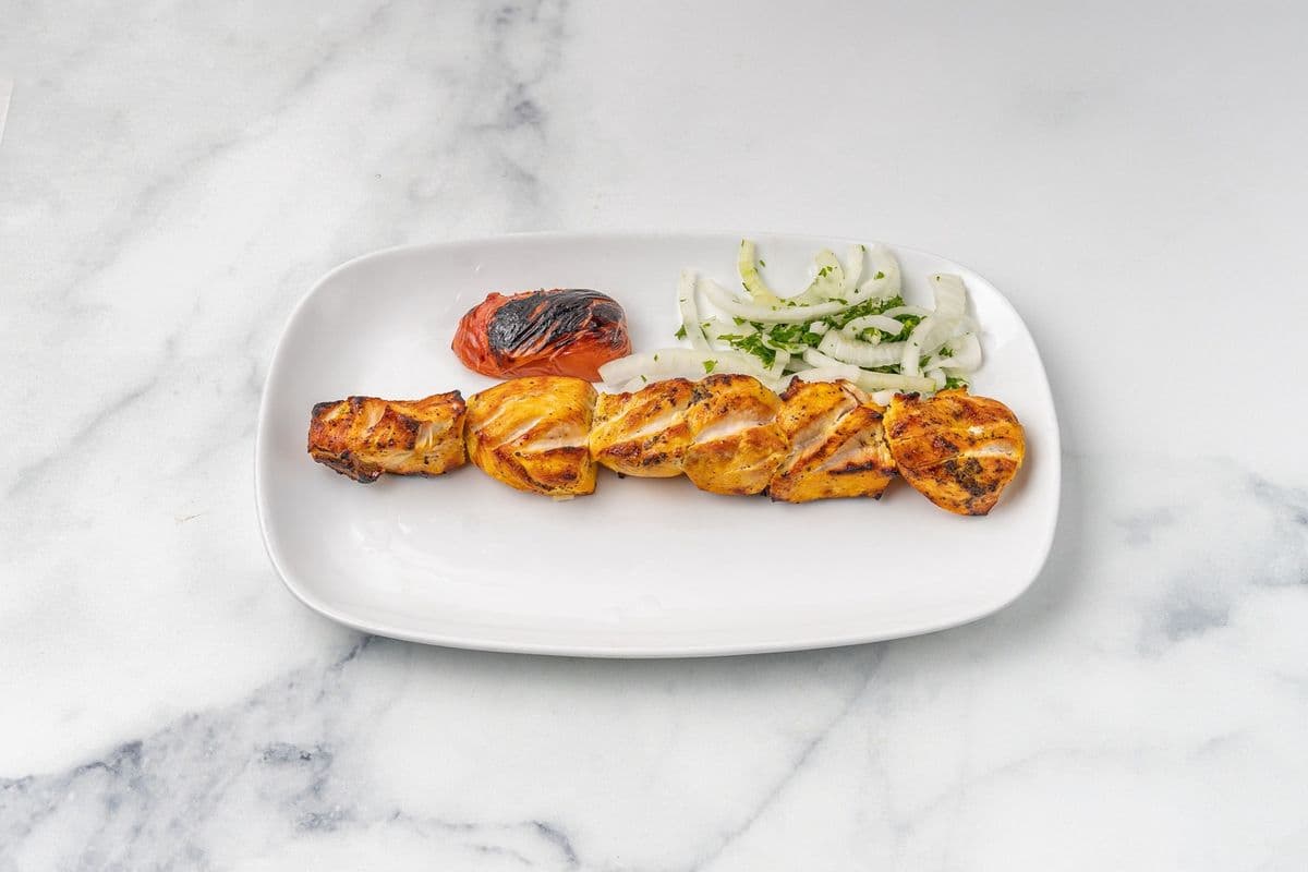 Brochette de Poitrine de Poulet sur gril (1) / Grilled Chicken Breast Brochette