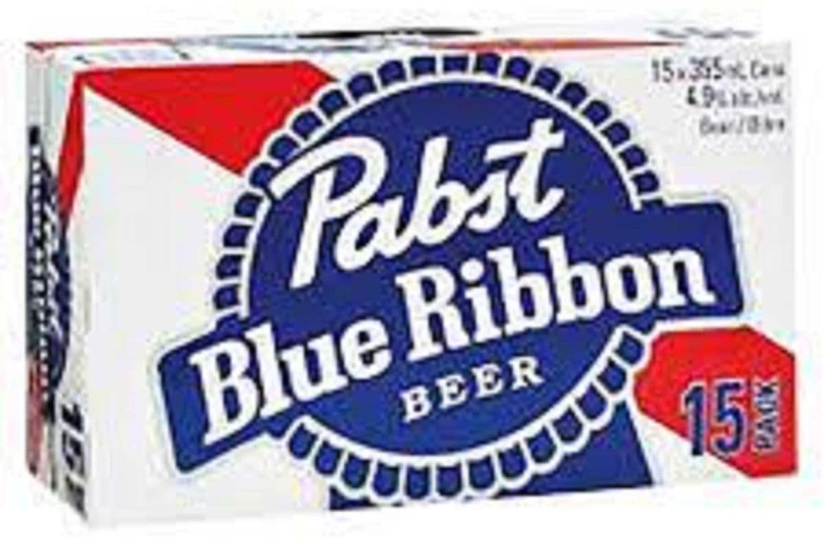 PABST BLUE RIBBON (15 CANS) (1 x 355ml Cans)