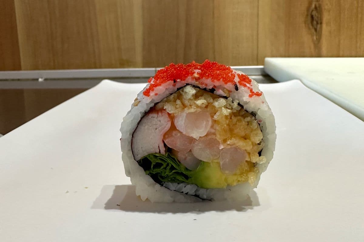 58A. Rouleau futomaki à la crevette épicée / Spicy Shrimp Futomaki Roll