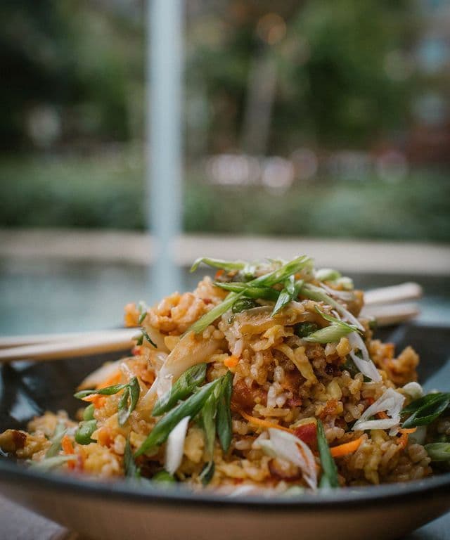 BBQ CHICKEN FRIED RICE