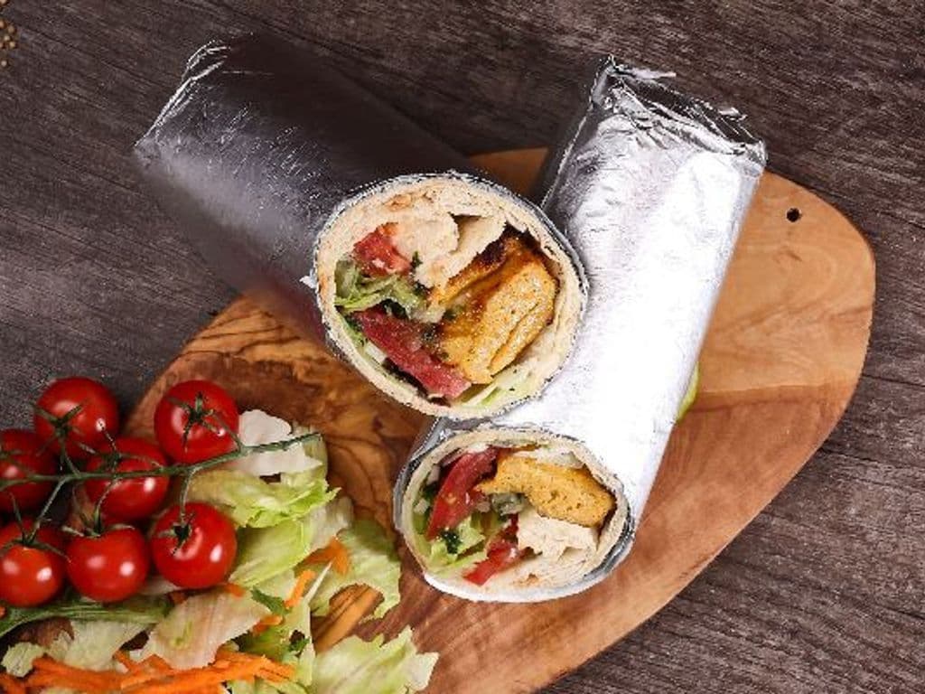 Chicken Breast Wrap ساندویچ سینه جوجه کباب