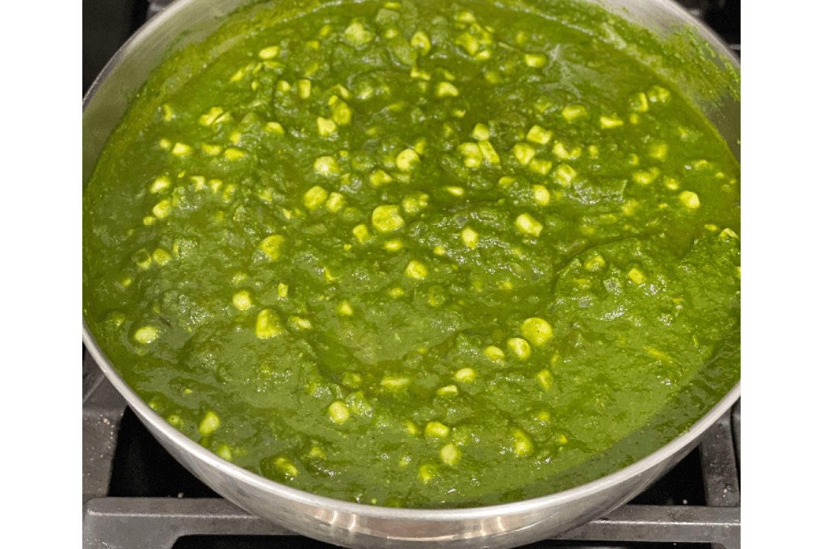 Palak Corn