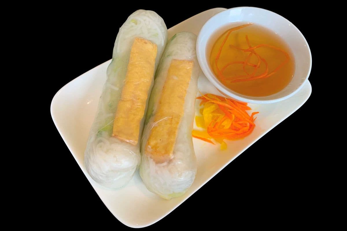 5C. Fresh spring rolls with tofu