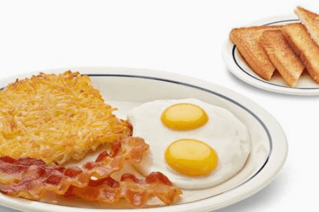 Quick Two-Egg Breakfast