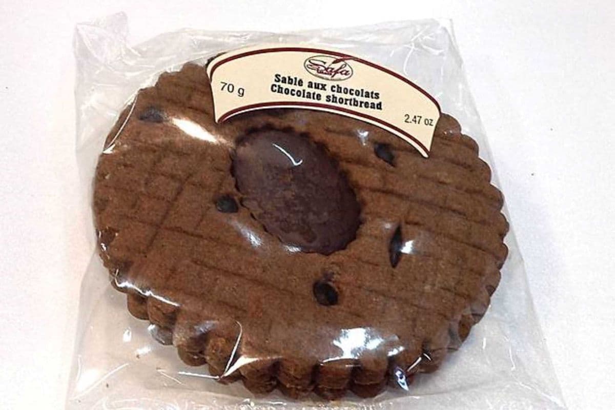 Chocolate shortbread