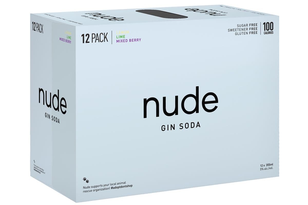 Nude Vodka Soda Mixer (12 x 355 ml)