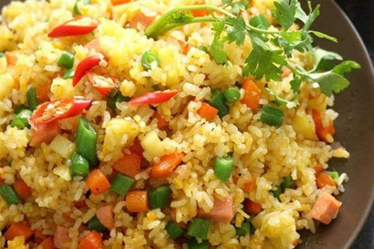 V5. Vegetarian Fried Rice