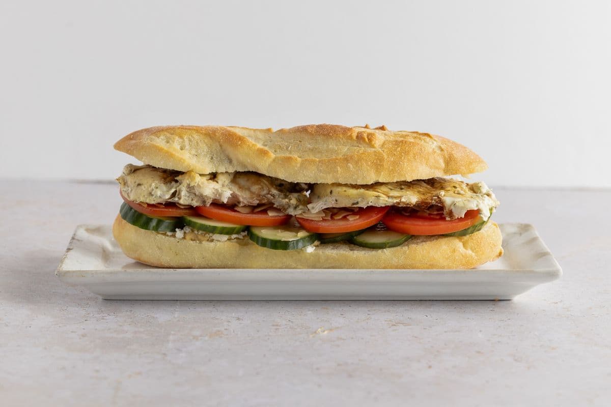 Mediterranean Chicken Sandwich