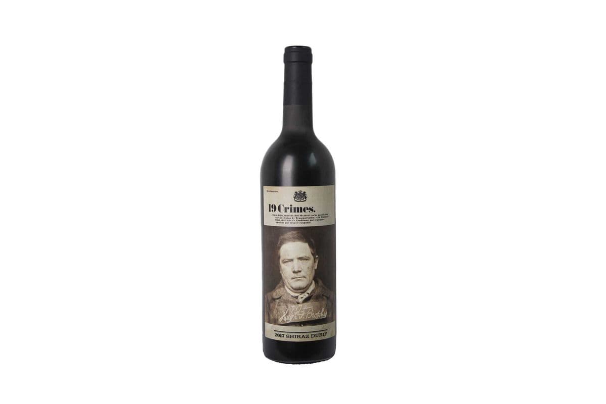 19 Crimes Shiraz/Durif (1 x 750ml Bottle)