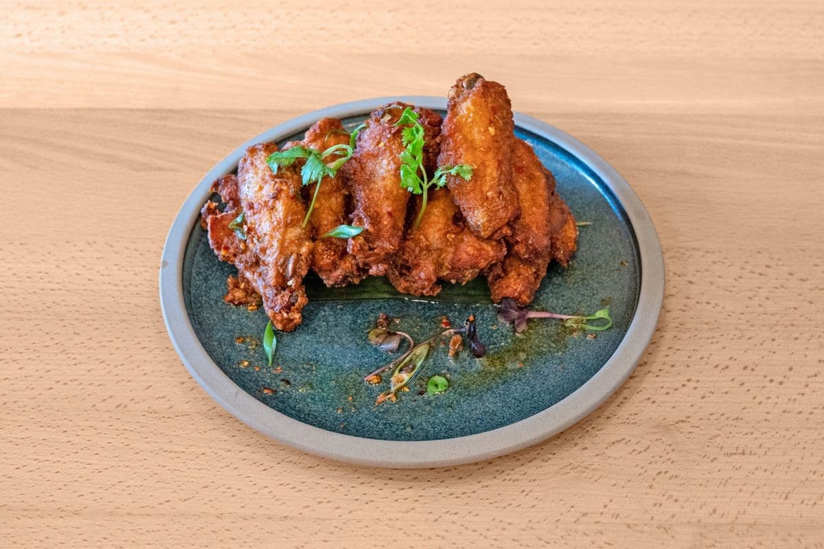 Sticky Thai Chicken Wings