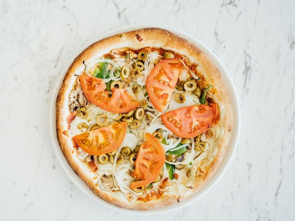 10" Petite Pizza Végétarienne / 10" Small Vegetarian Pizza