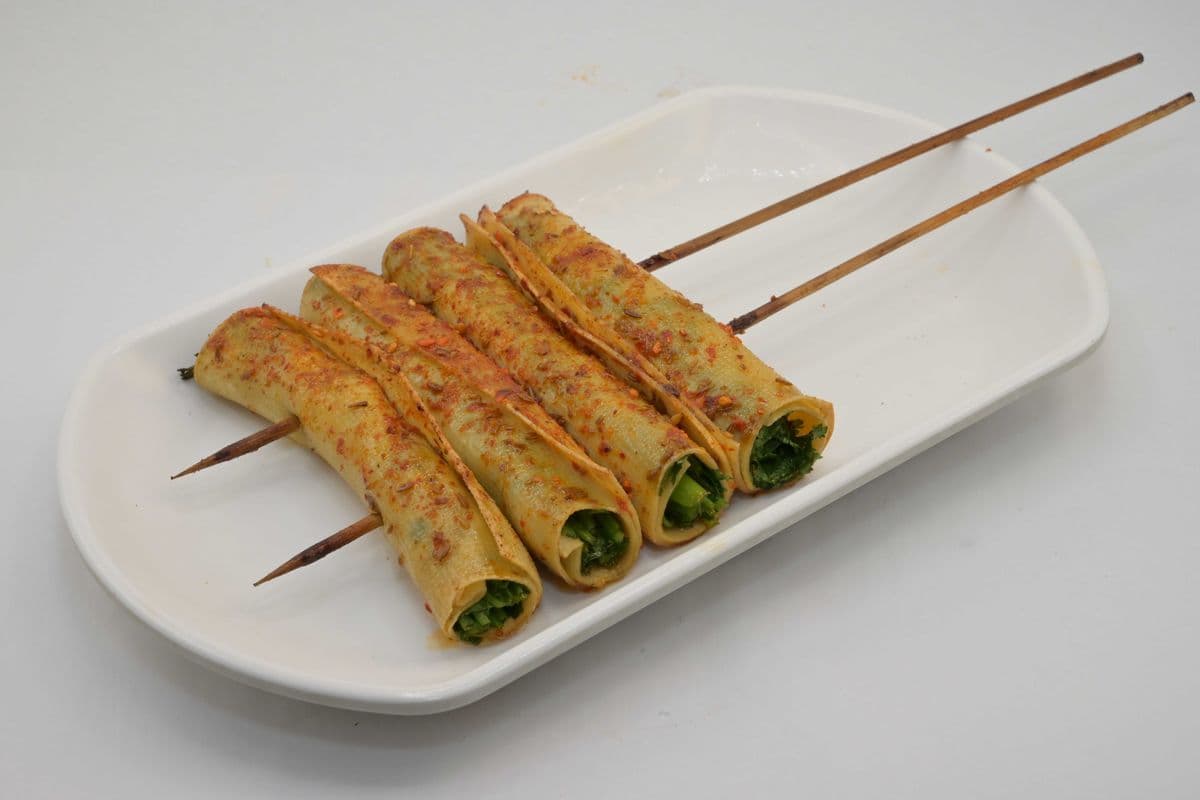 BBQ Vegetable Roll 烤菜卷