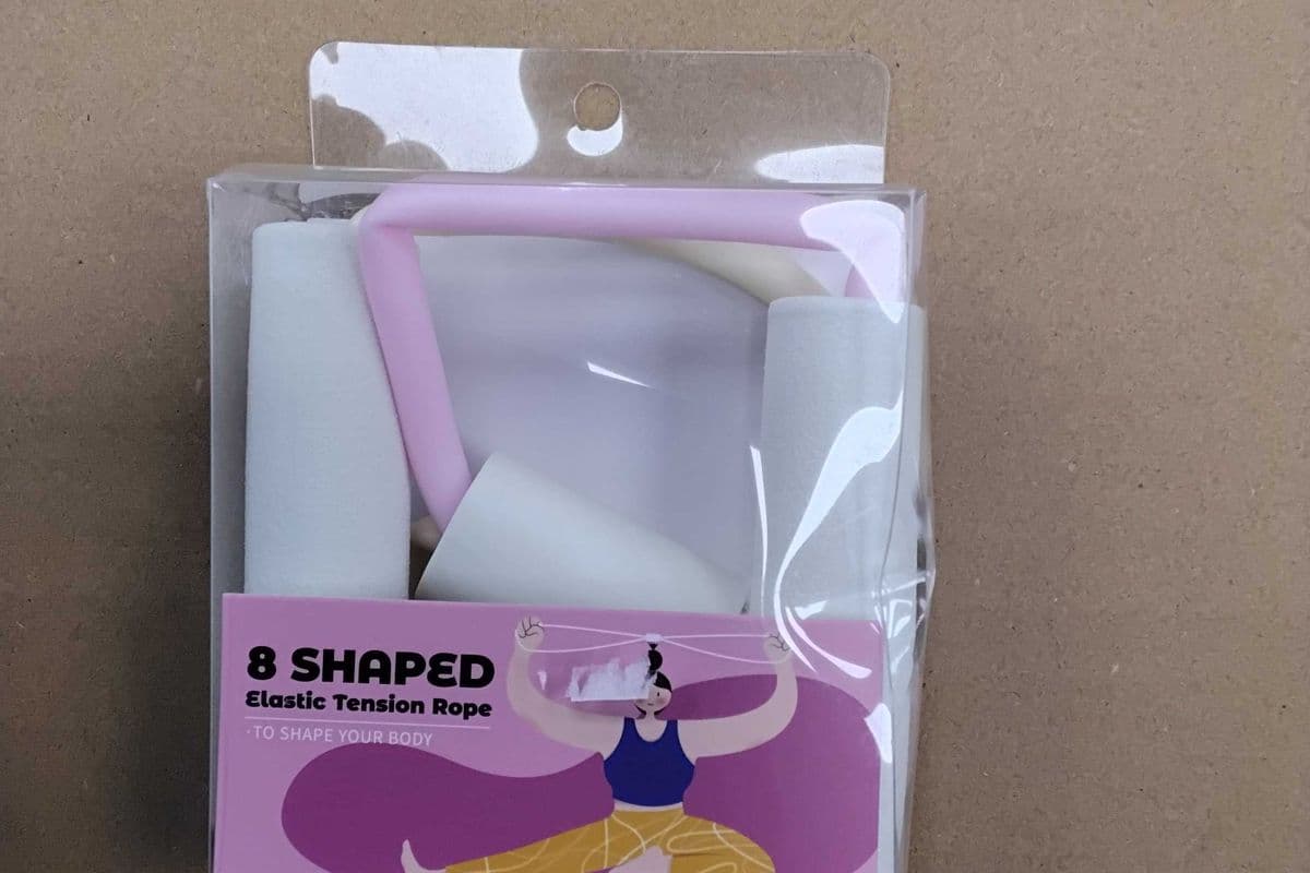 8 shaped elastic tension rope.