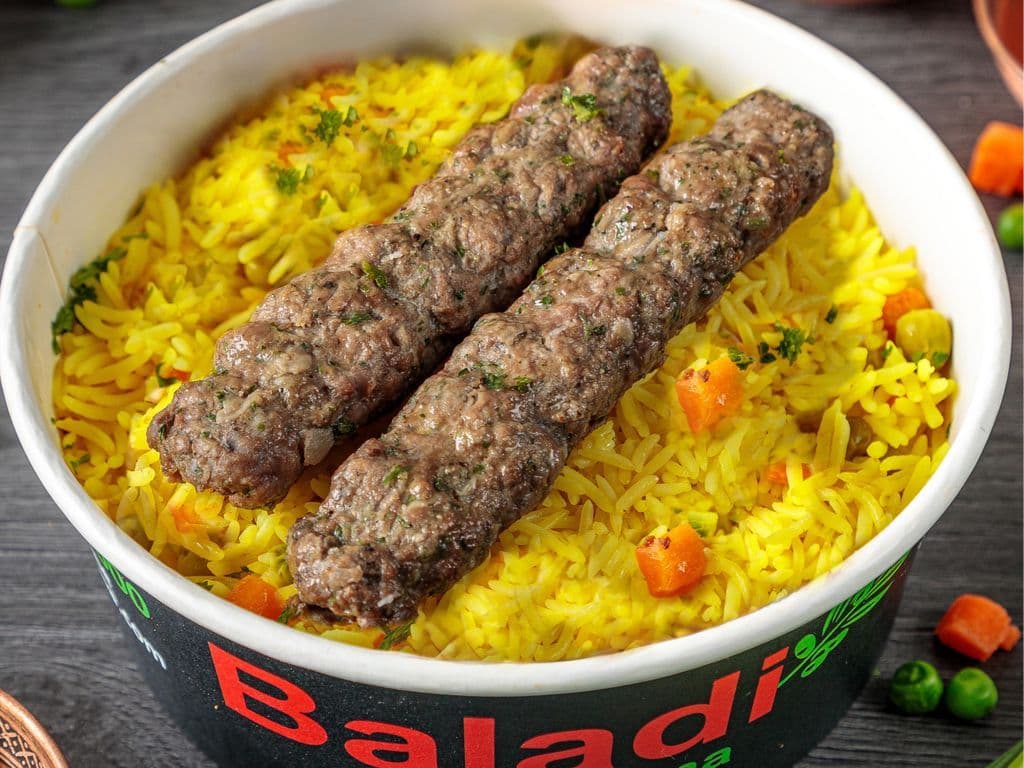 Beef Kabab Rice Bowl