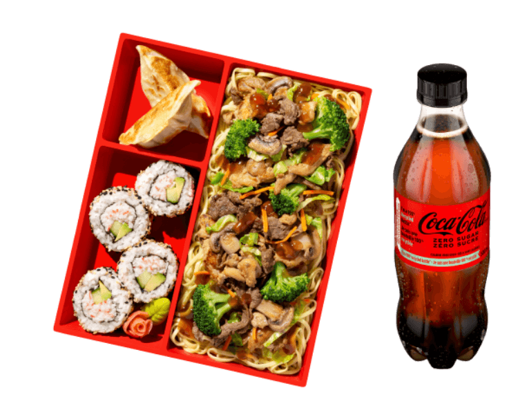 Chicken & Beef Bento
