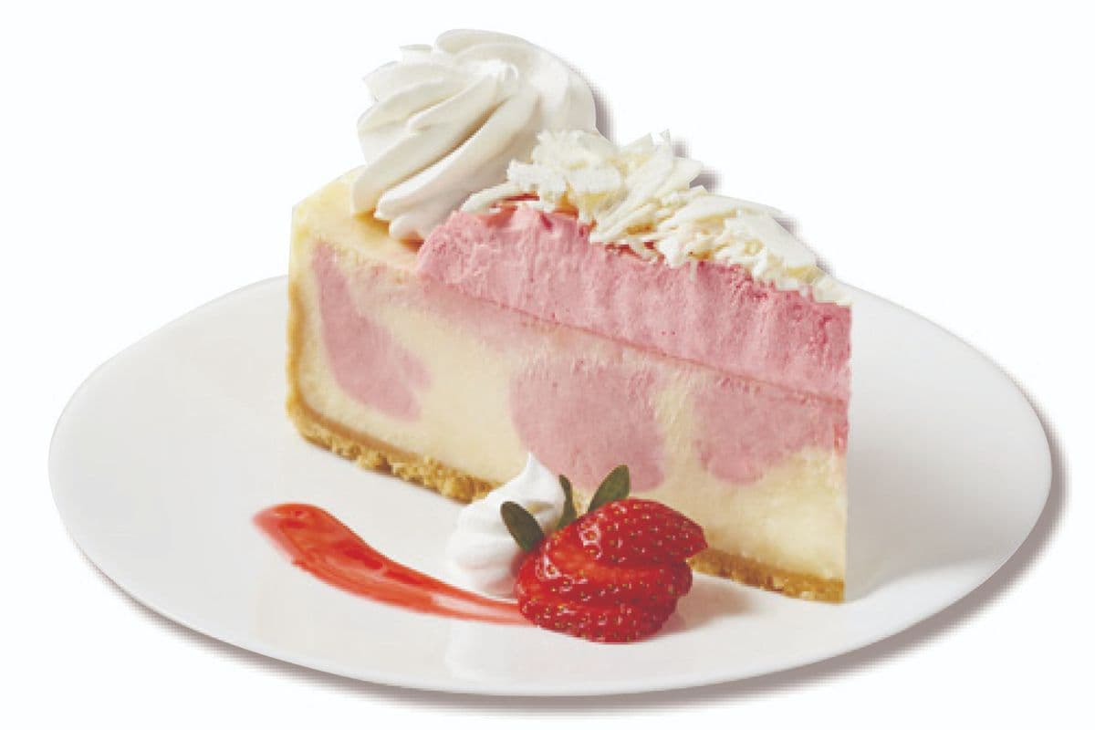 Cheesecake Factory Wild Strawberries and Cream Cheesecake