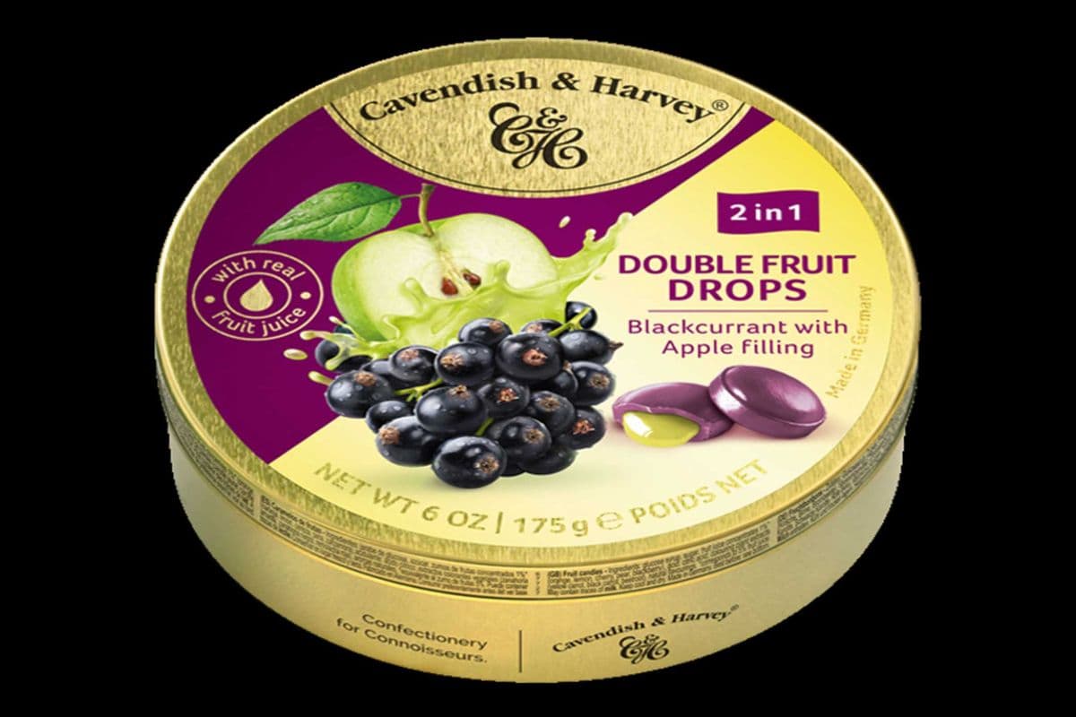 Cavendish and Harvey Bouble Fruit Drop Candy (175 g)
