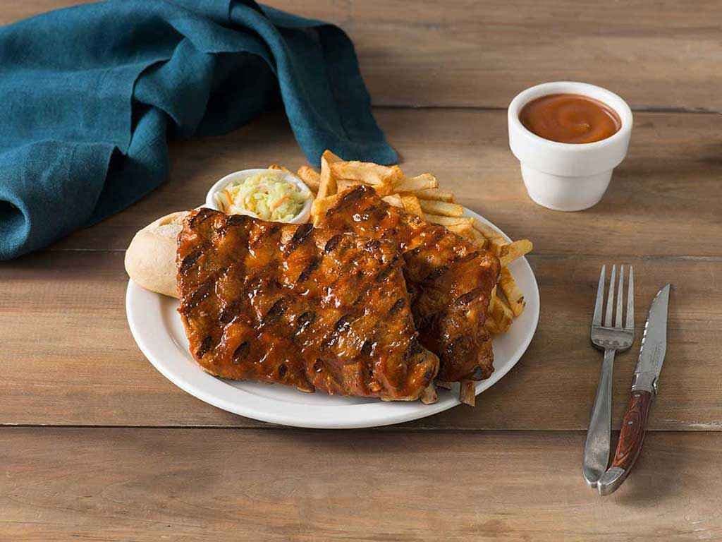 Full Rack BBQ Back Ribs