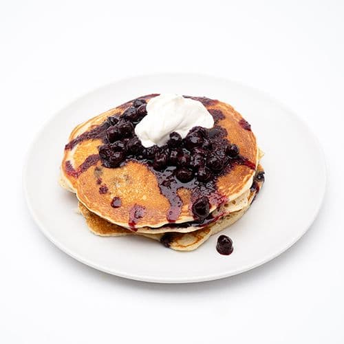 Loaded Blueberry Citrus Pancakes
