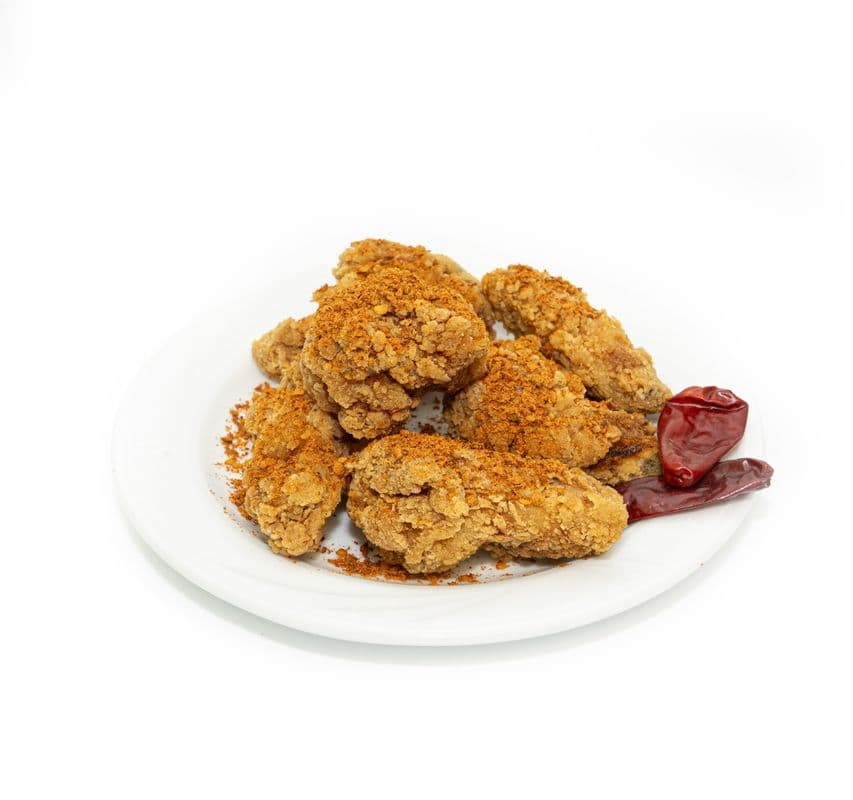 D9. Spicy Wing with cumin(6pcs)(🌶️) / D9.川味孜然鸡翅(6pcs)(🌶️)