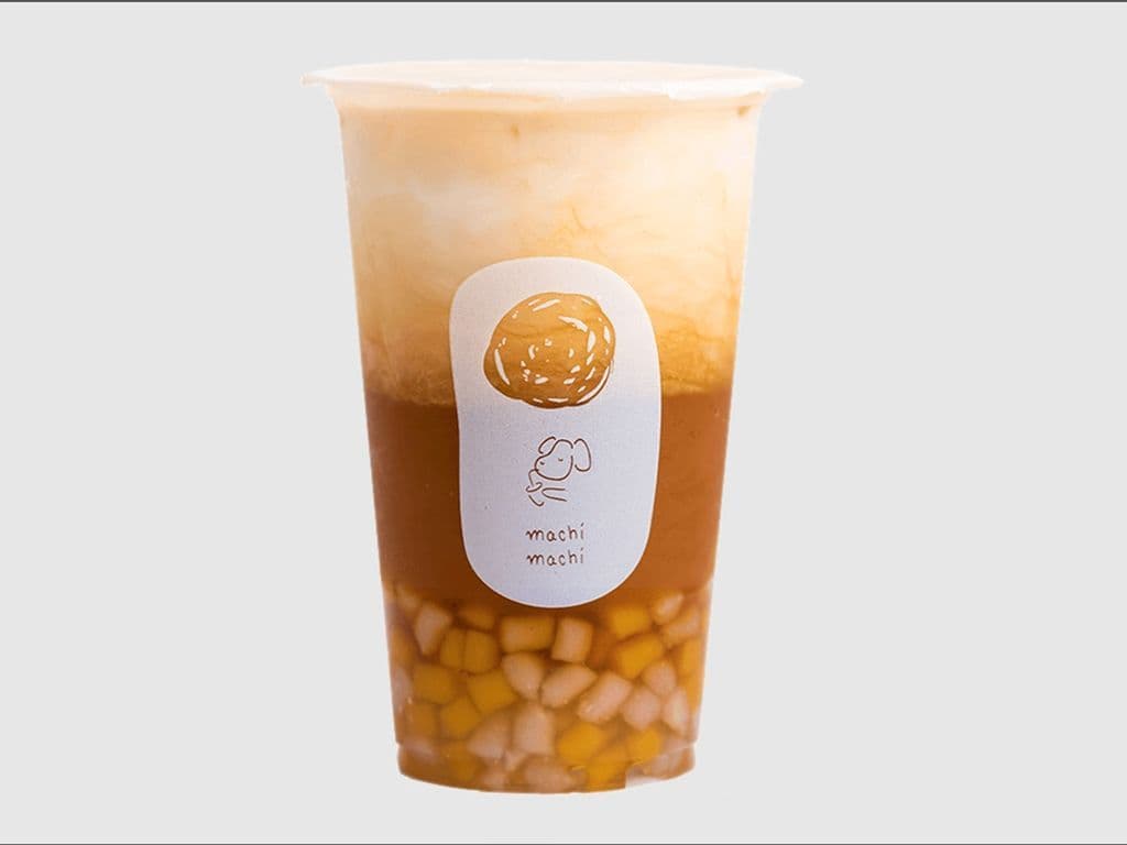 Black Milk Tea w.Topping
