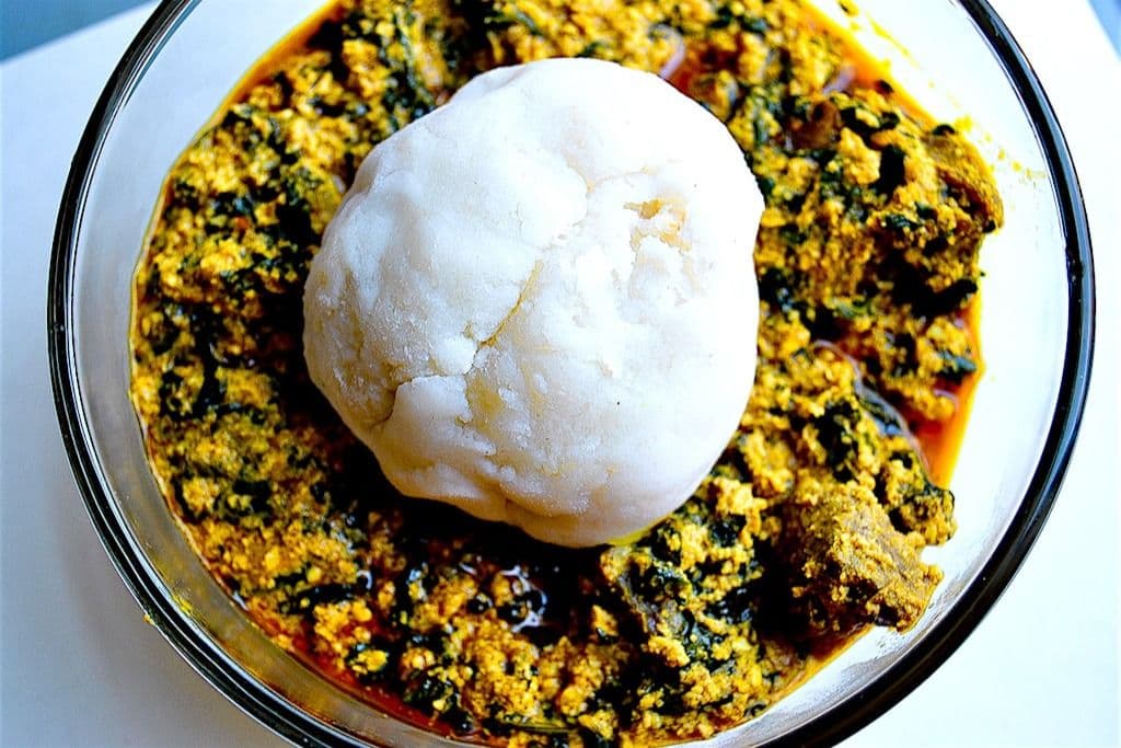 Efo Egusi + Swallow Meal Combo