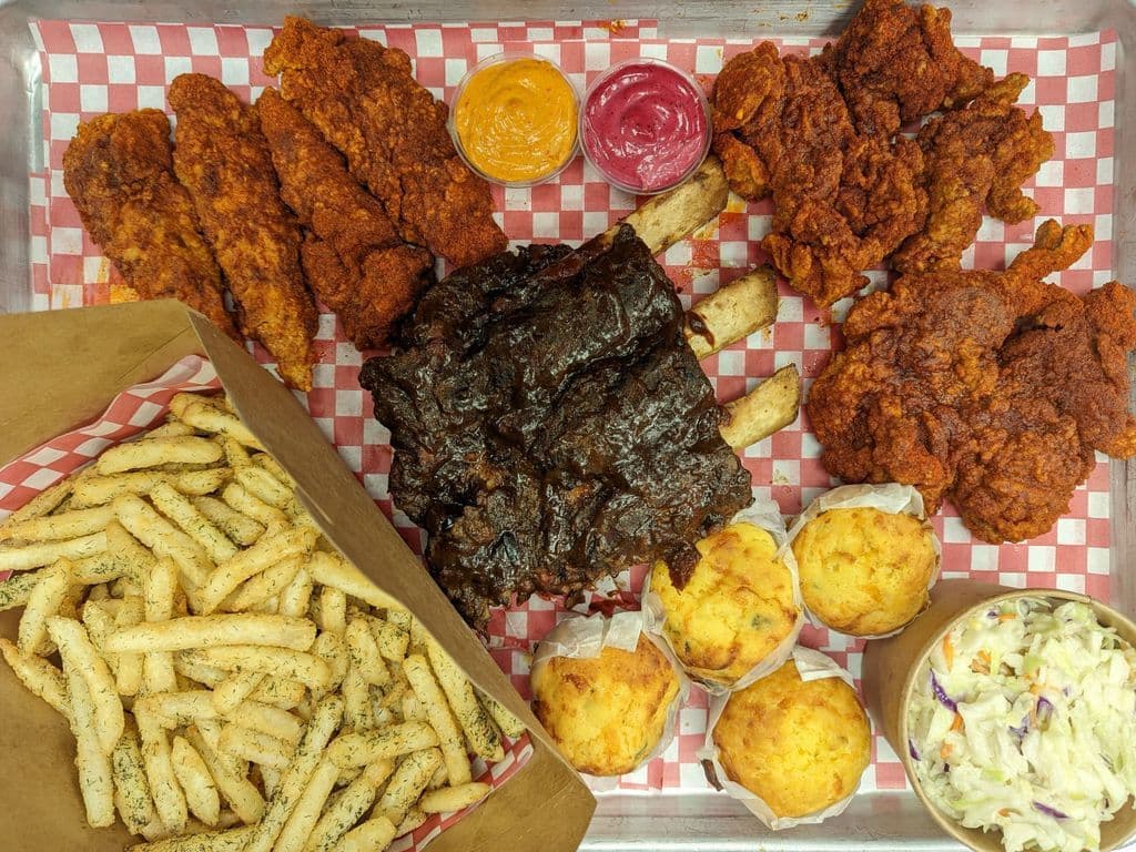 Ribs and Hot Chicken Family Experience