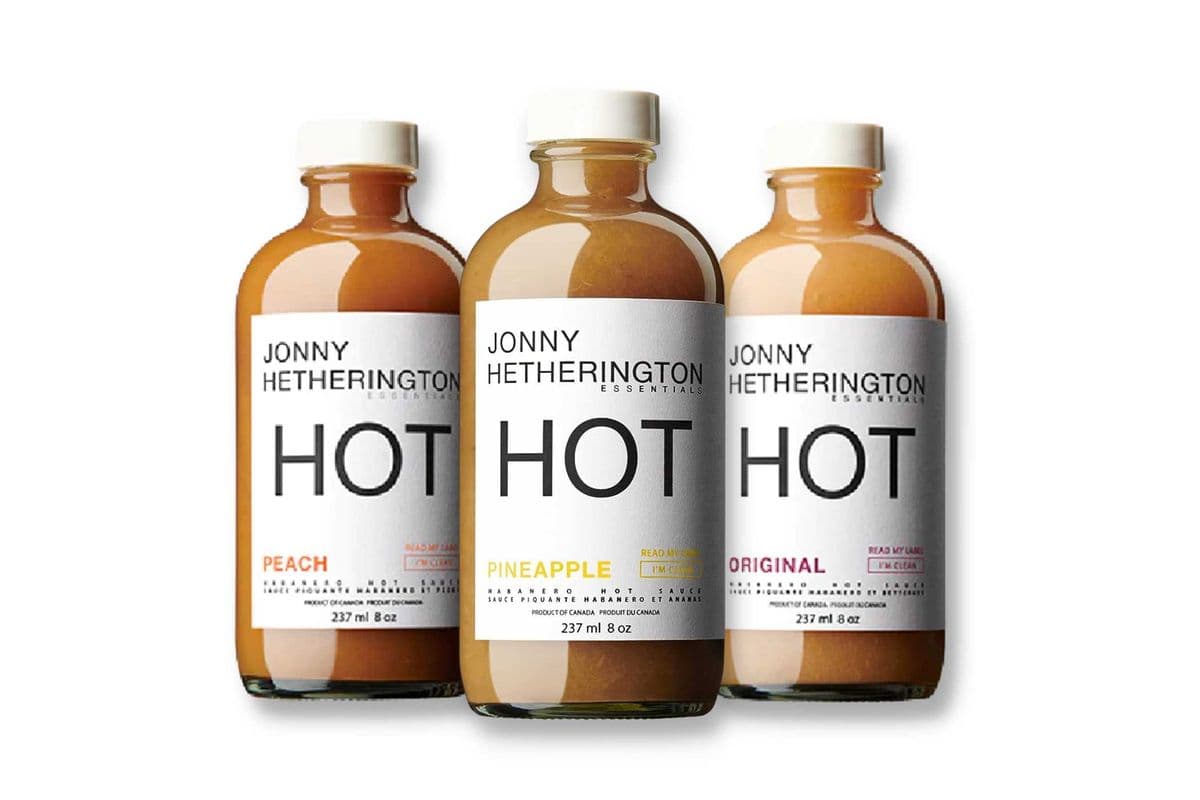 Jonny Hetherington Hot Sauces (237ml)