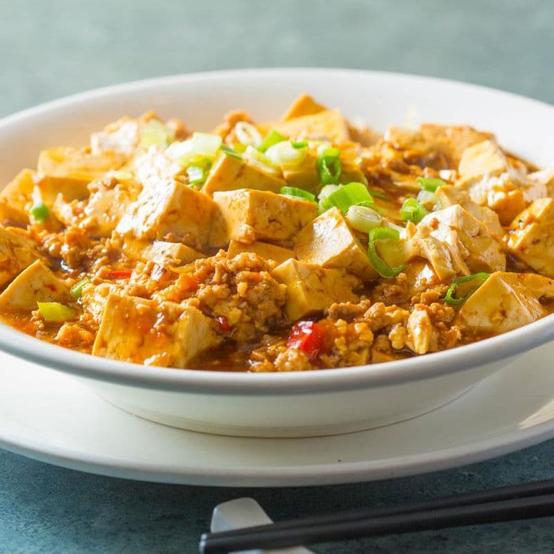 Ma Po Tofu with Spicy Minced Pork 麻婆豆腐