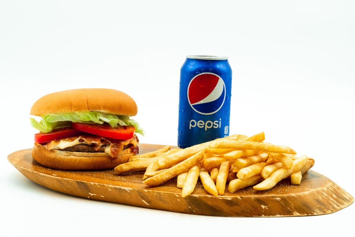 Mozza Burger Combo