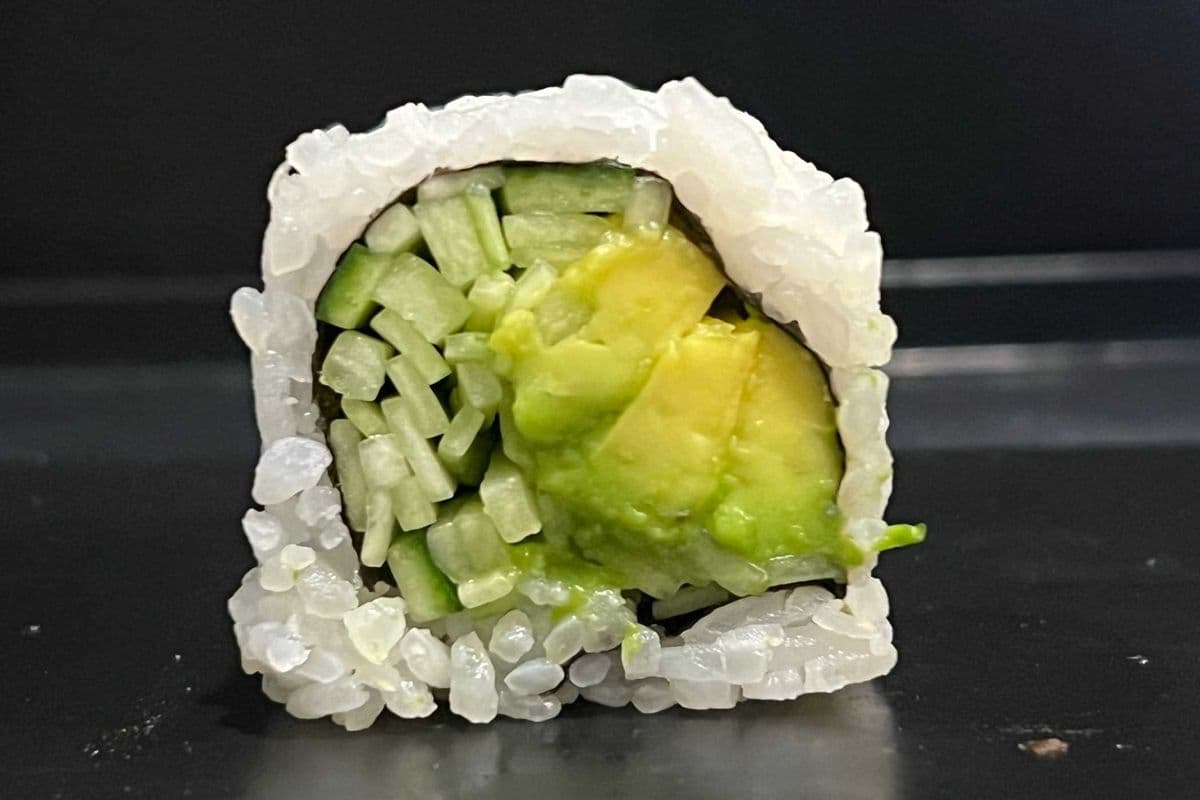Avo and Cucumber Roll