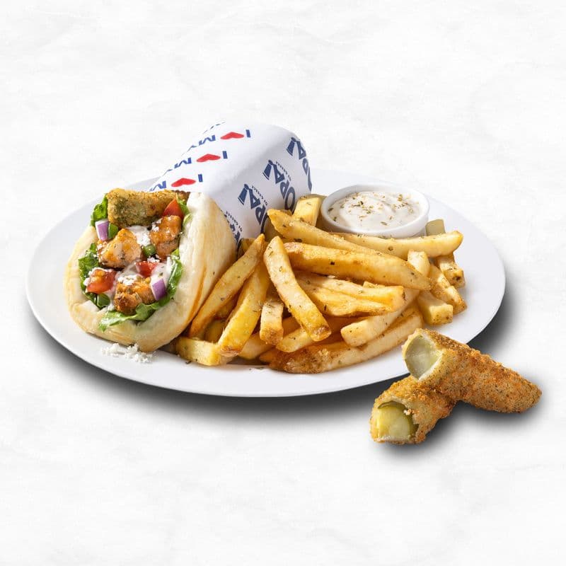 Dill It Up Pita Wrap Meal