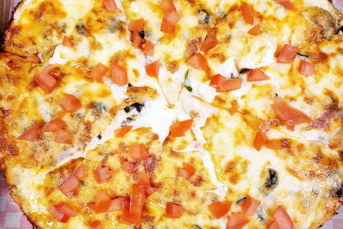 12" Large Greek (Vegetarian) Pizza