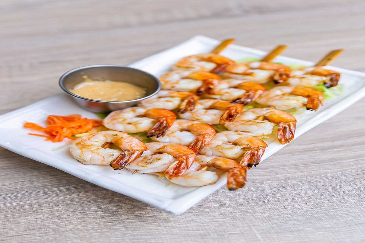 SHRIMP SKEWERS