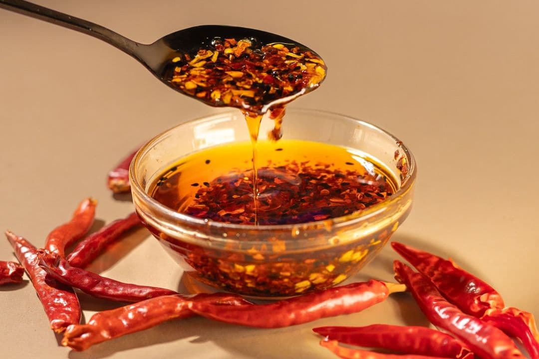 *Side of Black Sesame Chili Oil*