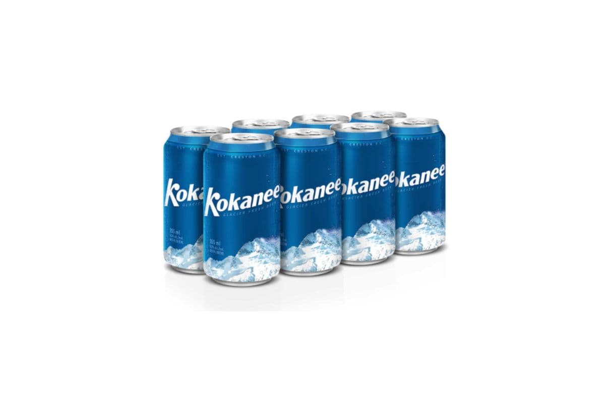 Kokanee 8 Pack Cans (8 x 355 ml Cans)