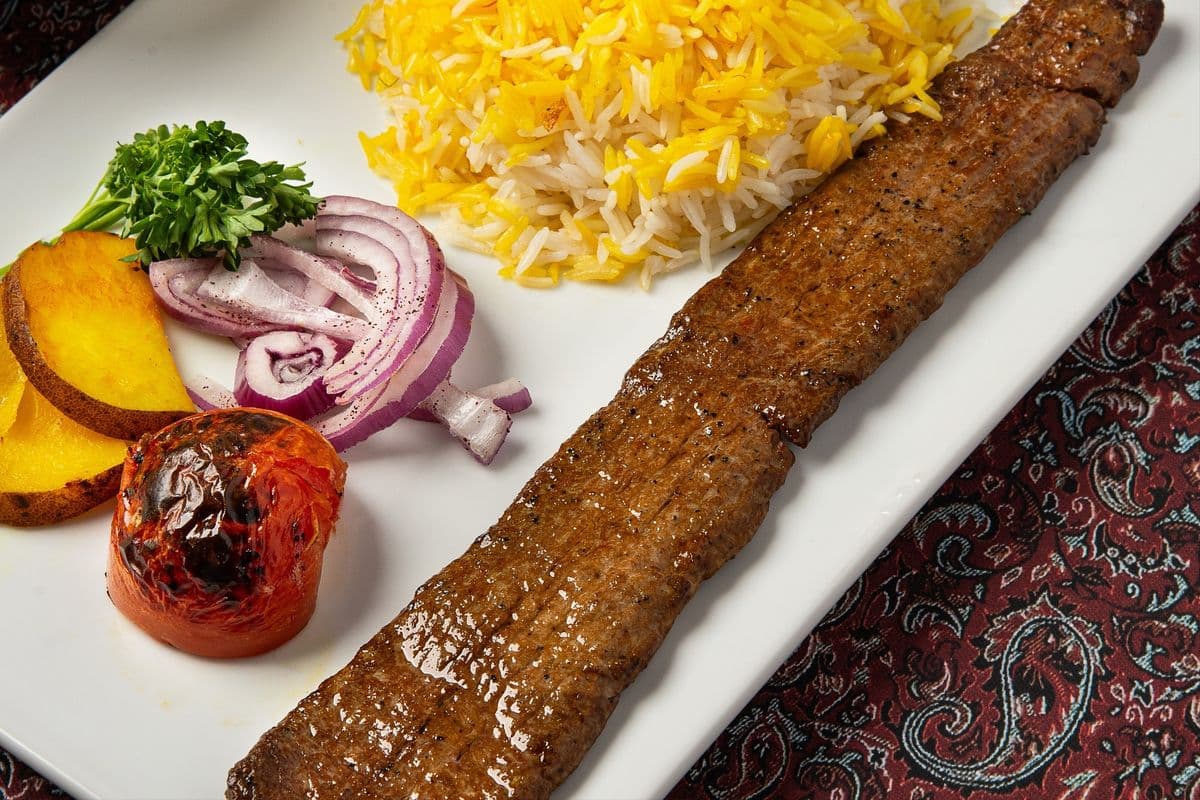 Lamb Kebobچلوکباب برگ ممتاز