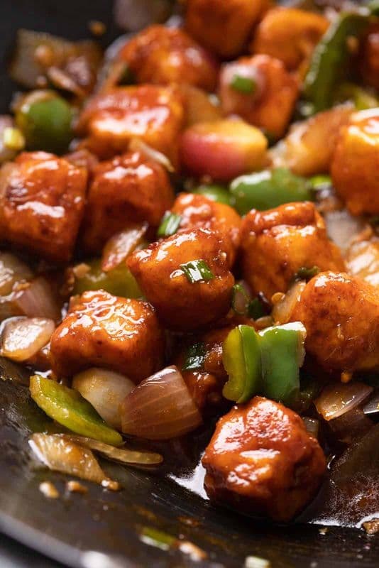 Chilli Paneer Dry