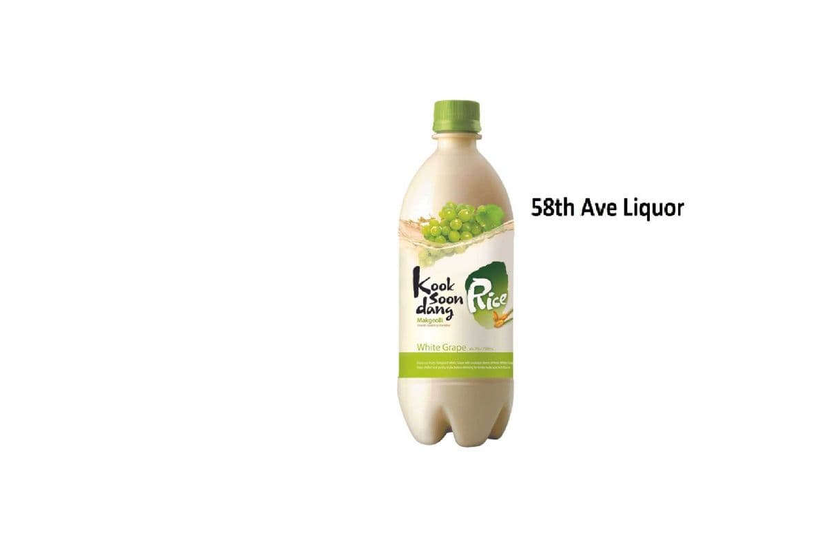 RICE MAKGEOLLI - WHITE GRAPE (1 x 750ML)