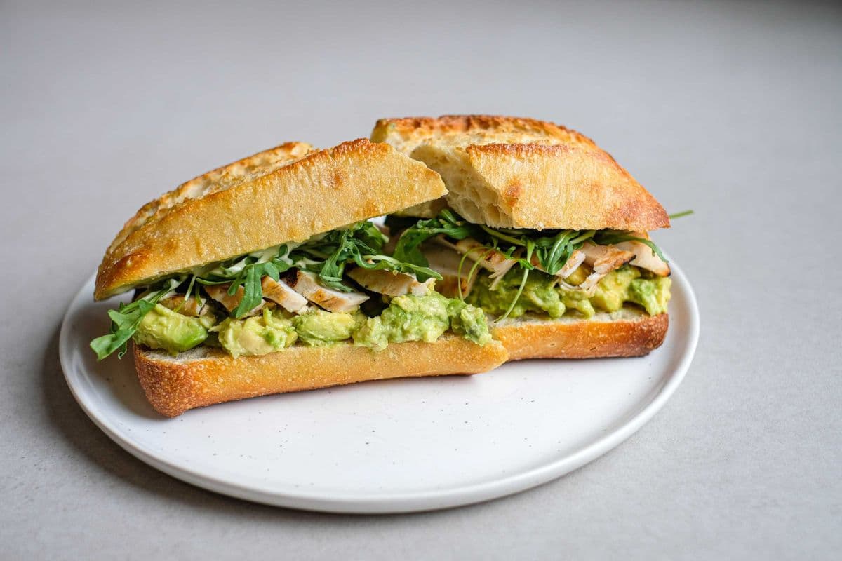 Avocado & Chicken Baguette