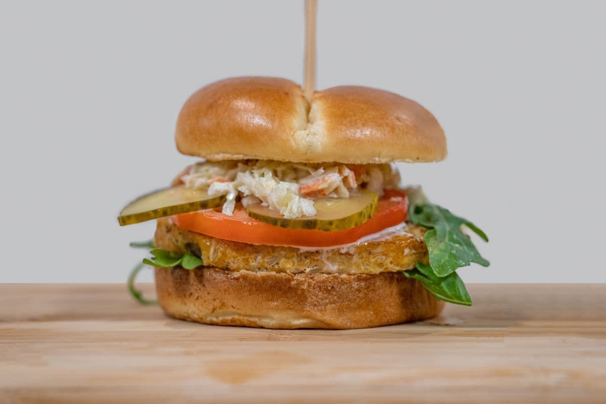 Burger Végétarien / Vegetarian Burger - Jardinière