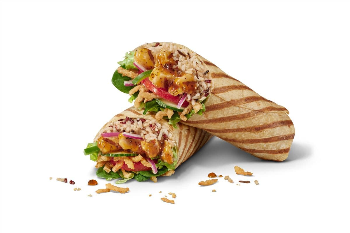 Chicken Teriyaki Crunch Wrap (790 Cals)