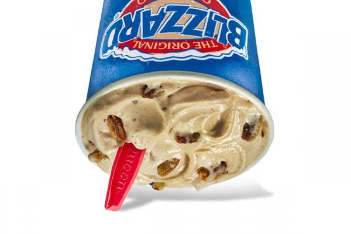 Pecan Cluster Blizzard Treat