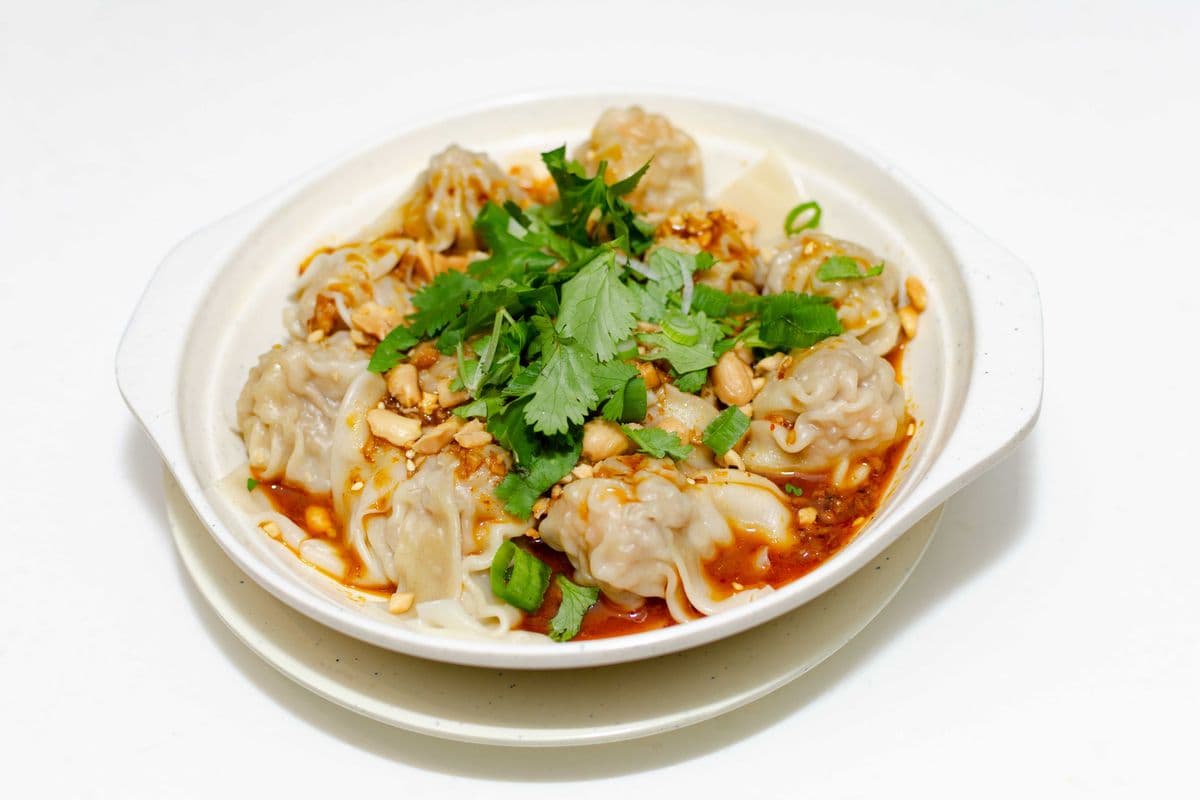 Mini Wuntun(Only Pork, No Shrimp) in Special Spicy Sauce 紅油抄手